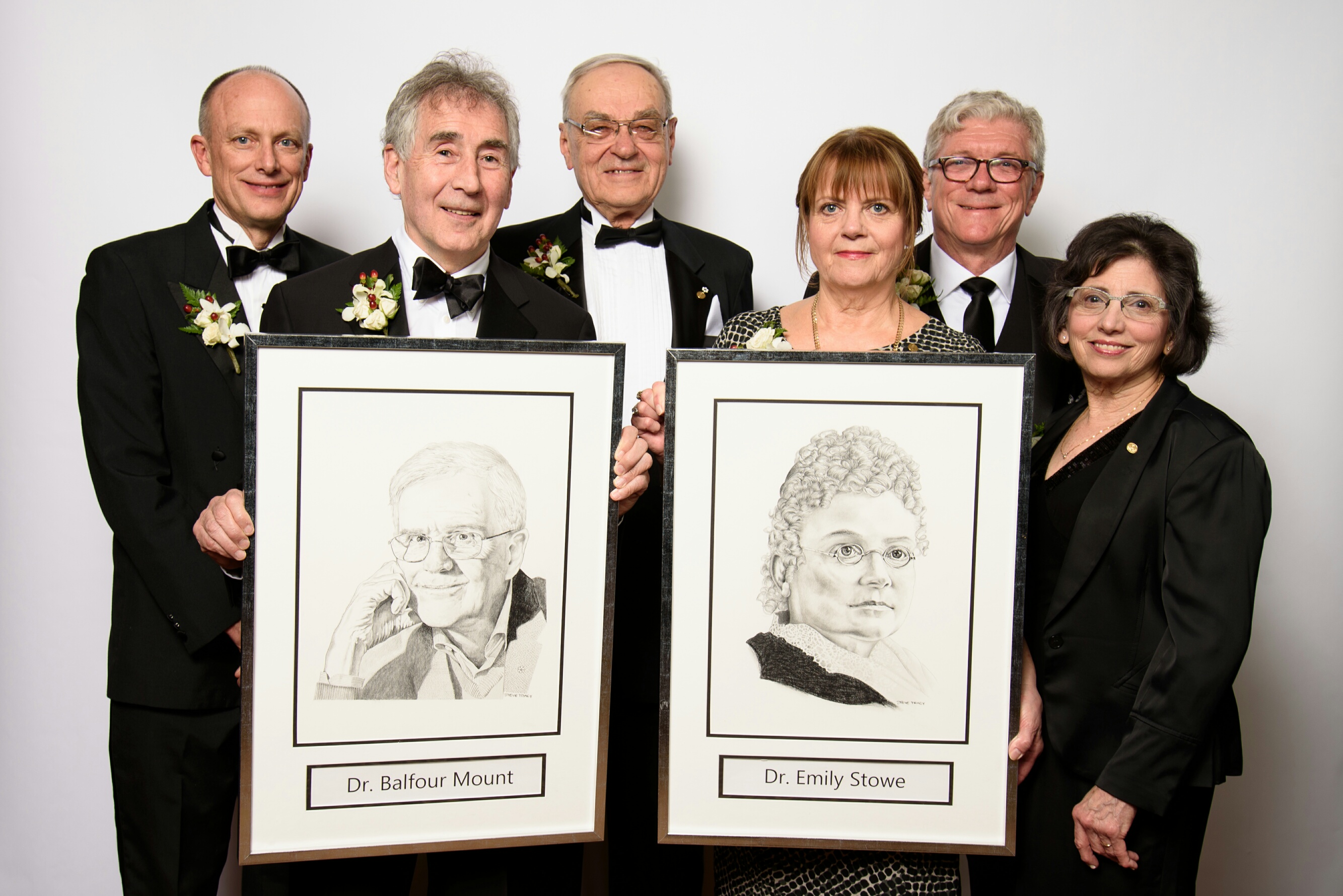 Balfour Mount portrait with 2018 Inductees