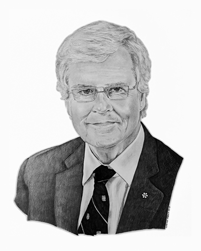 Sketch Portrait Michel Bergeron