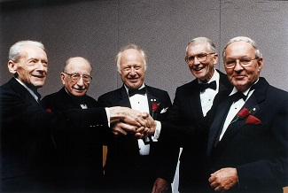 Herbert Jasper and 1995 Inductees