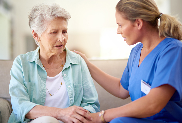 Nurse with Patient