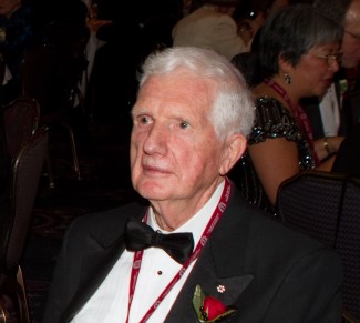 Dr. Charles Scriver at the 2012 Induction 
