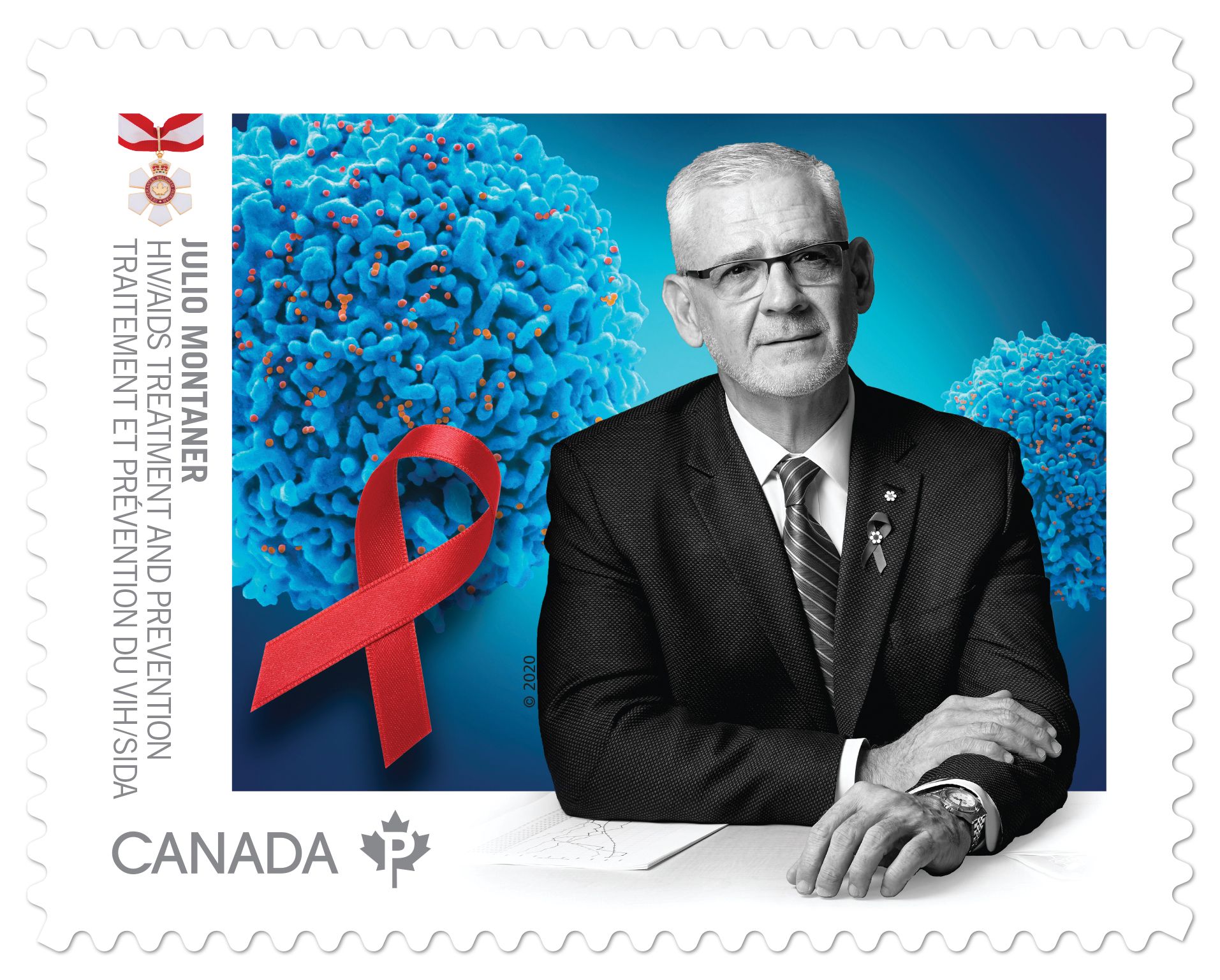 J. Montaner postage stamp