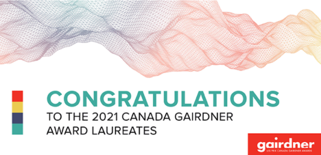 Gairdner congratulations banner