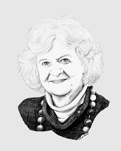 Noni MacDonald sketck portrait