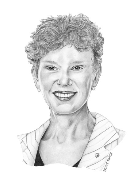 Cook, sketch portrait