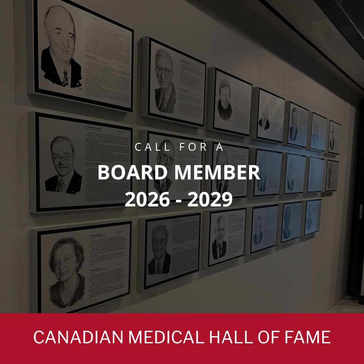 CALL FOR BOARD MEMBER